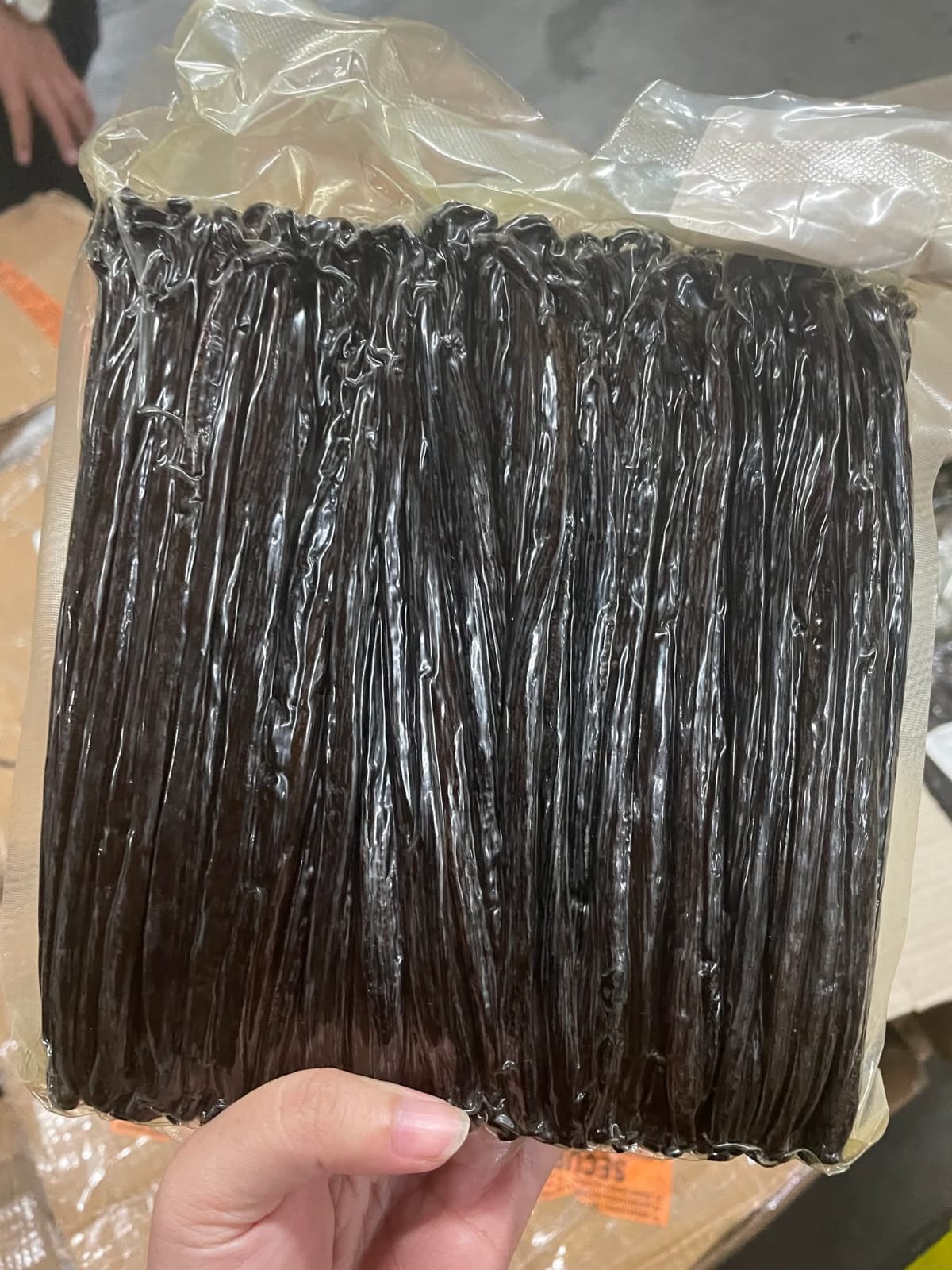 Vanilla Bean Bulk Packaging